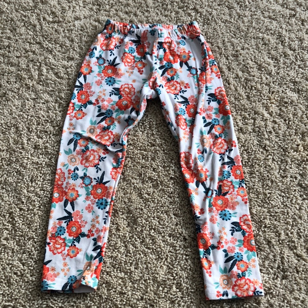 Floral Kids Leggings